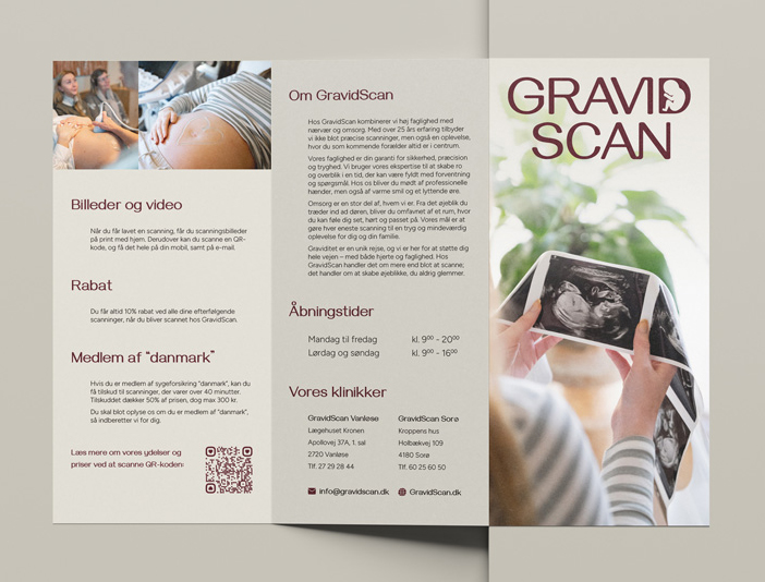 GravidScan flyers