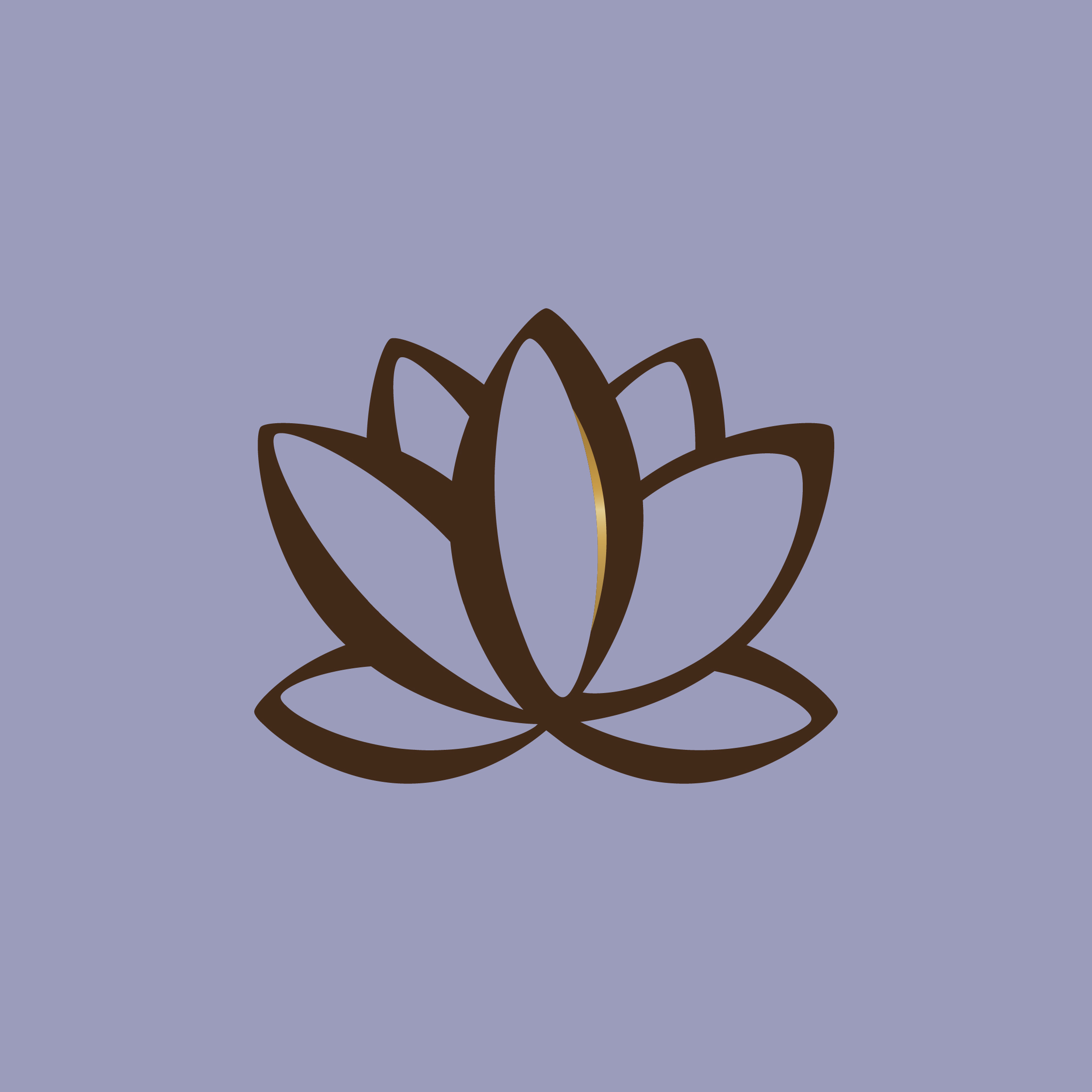Den Blå Lotus bomærke
