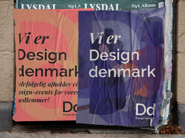 Design Denmark plakater mockup