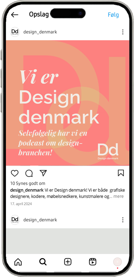 Design denmark podcast reklame