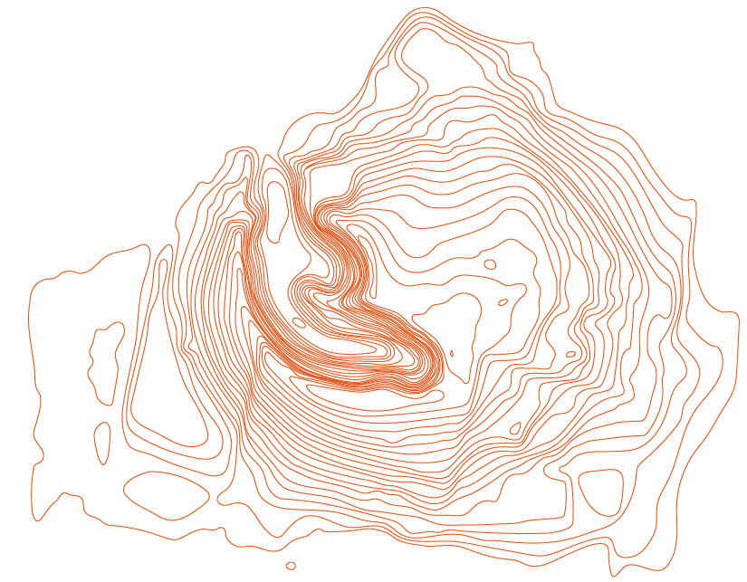 Haldbjerg topografisk grafik