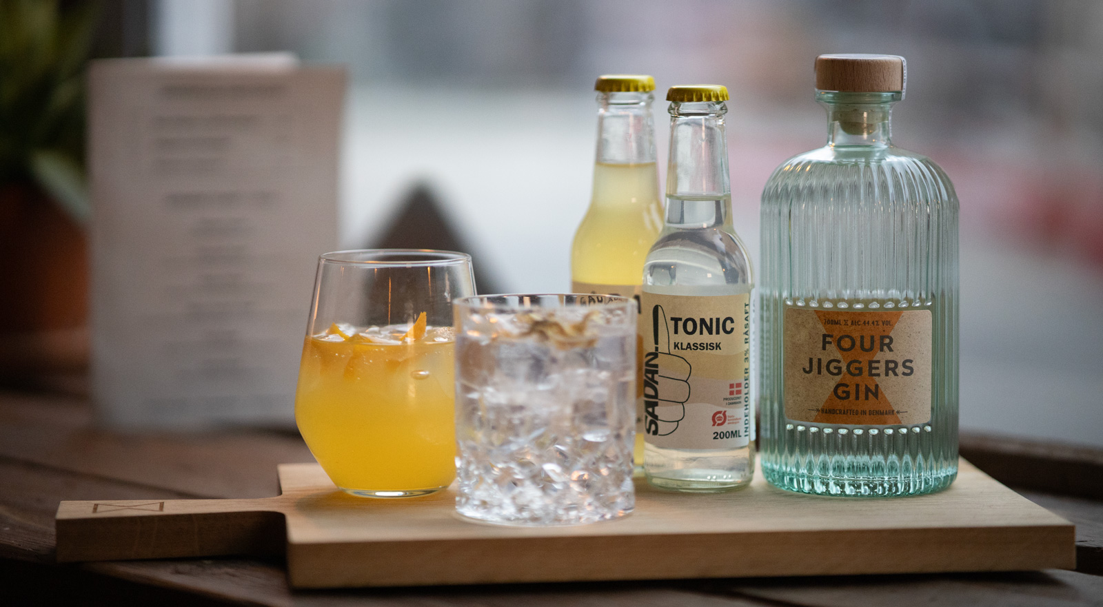 Sådan! Tonic på Tow Socks ginbar